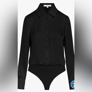 Favorite Daughter Take Me Seriously Black Bodysuit - like new